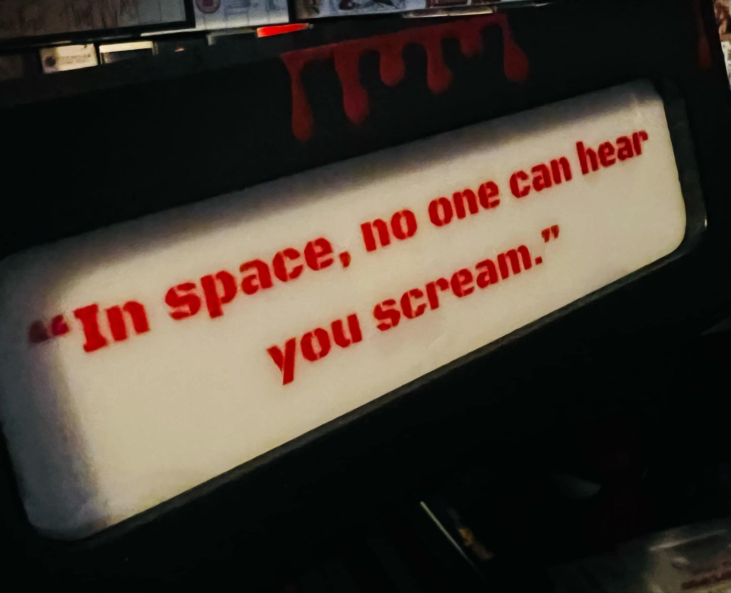 Bespoke Alien Inspired VHS Video Tape LED Display Unit