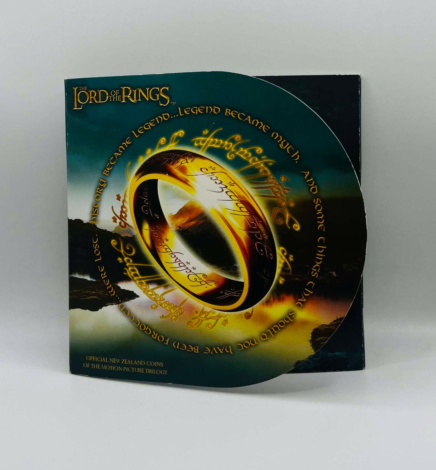 New Zealand 2003 3x $1 Dollar Coin Set Lord Of The Rings Royal Mint Pack