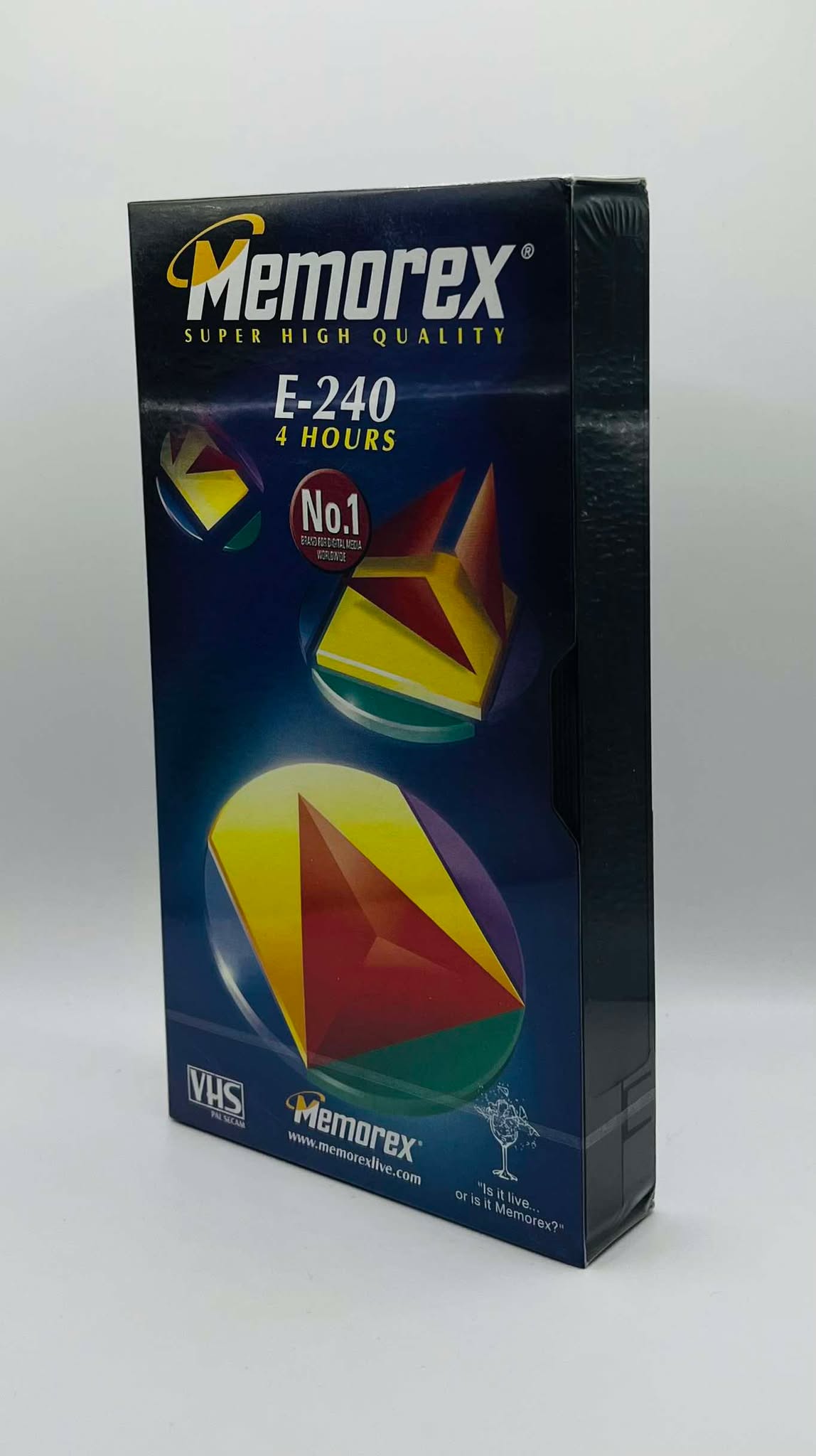 Memorex E240 Blank Video Cassettes (NEW SEALED)
