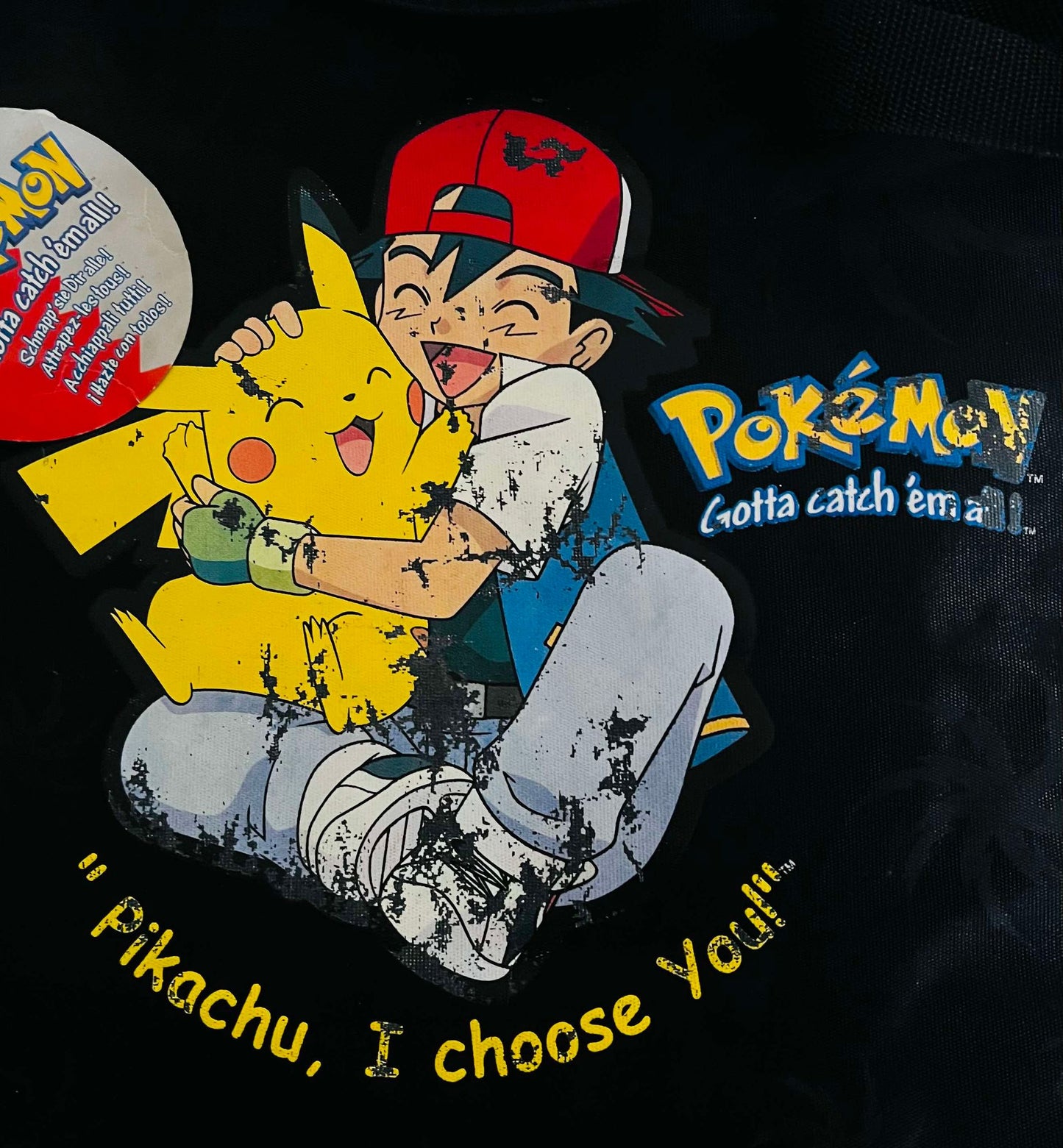 Pokémon 2000 Messenger Courier Bag Nintendo Pikachu