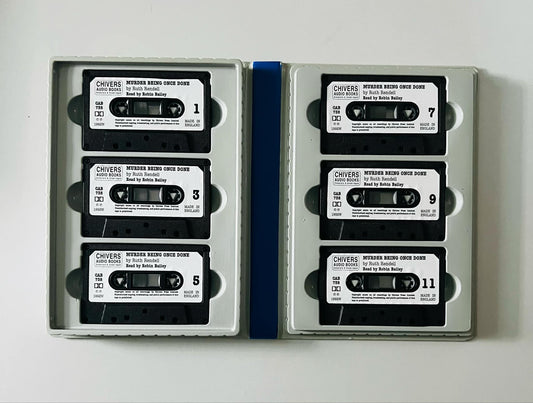 Murder Being Once Done (Ruth Rendell) (6 Cassettes)