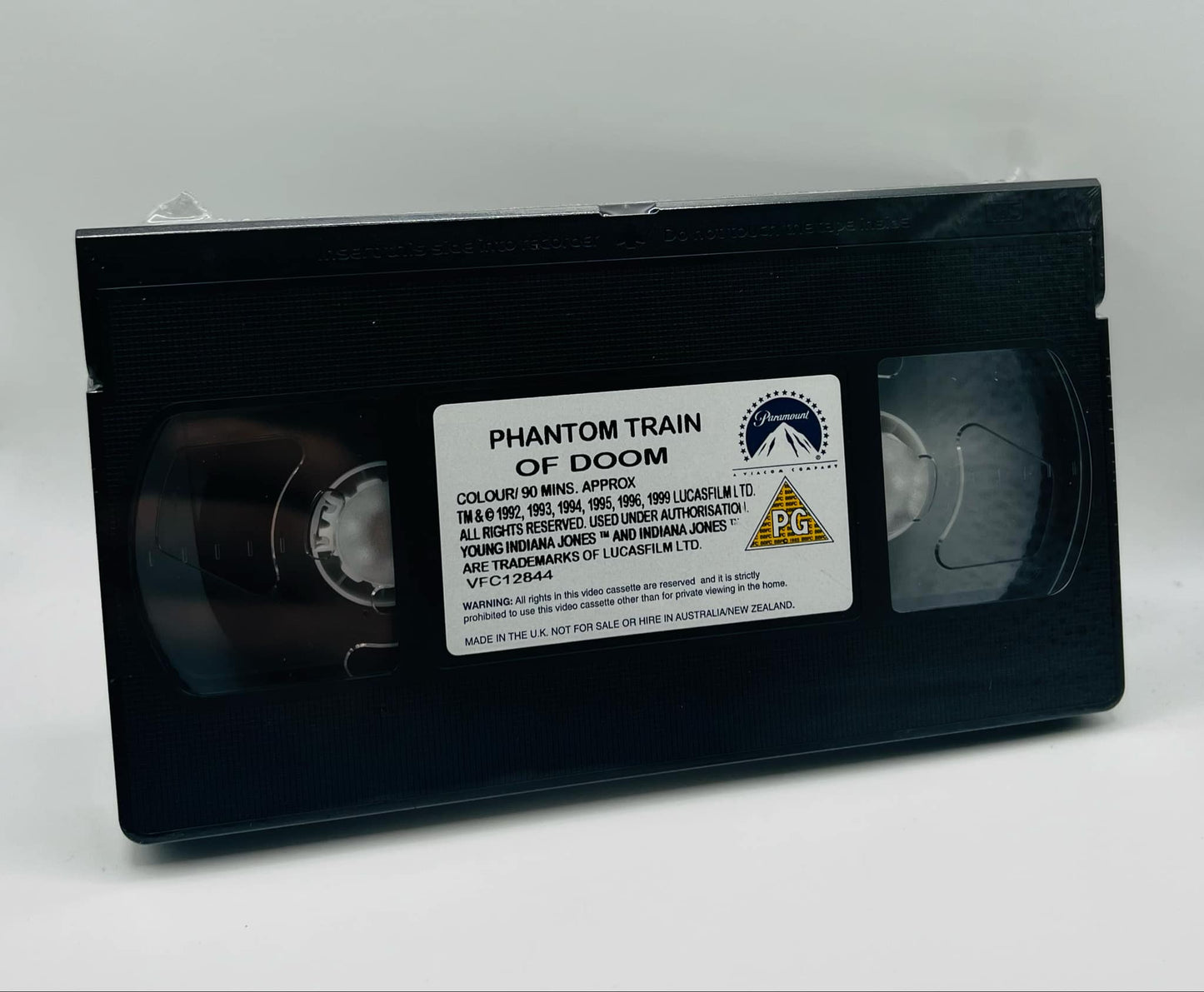 The Adventures Of Young Indiana Jones (The Phantom Train Of Doom) (U) (NEW SEALED)