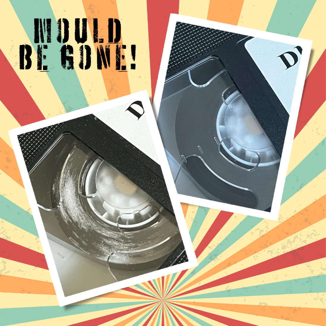 VHS Video Tape Mould Cleaning Service