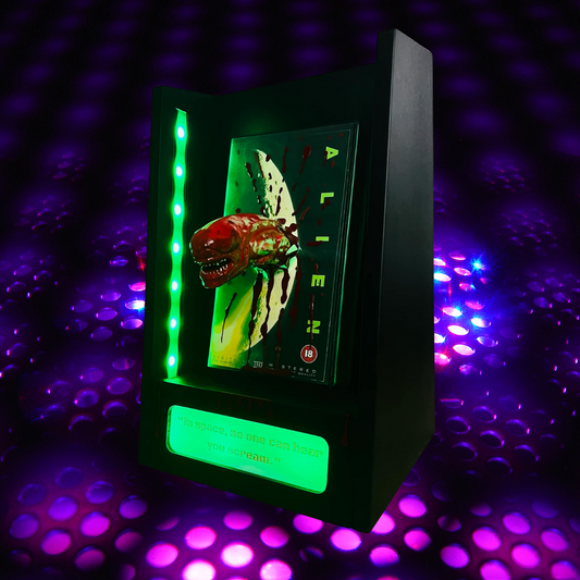 Bespoke Alien Inspired VHS Video Tape LED Display Unit
