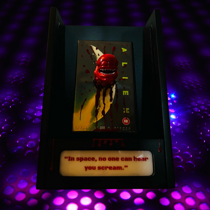 Bespoke Alien Inspired VHS Video Tape LED Display Unit