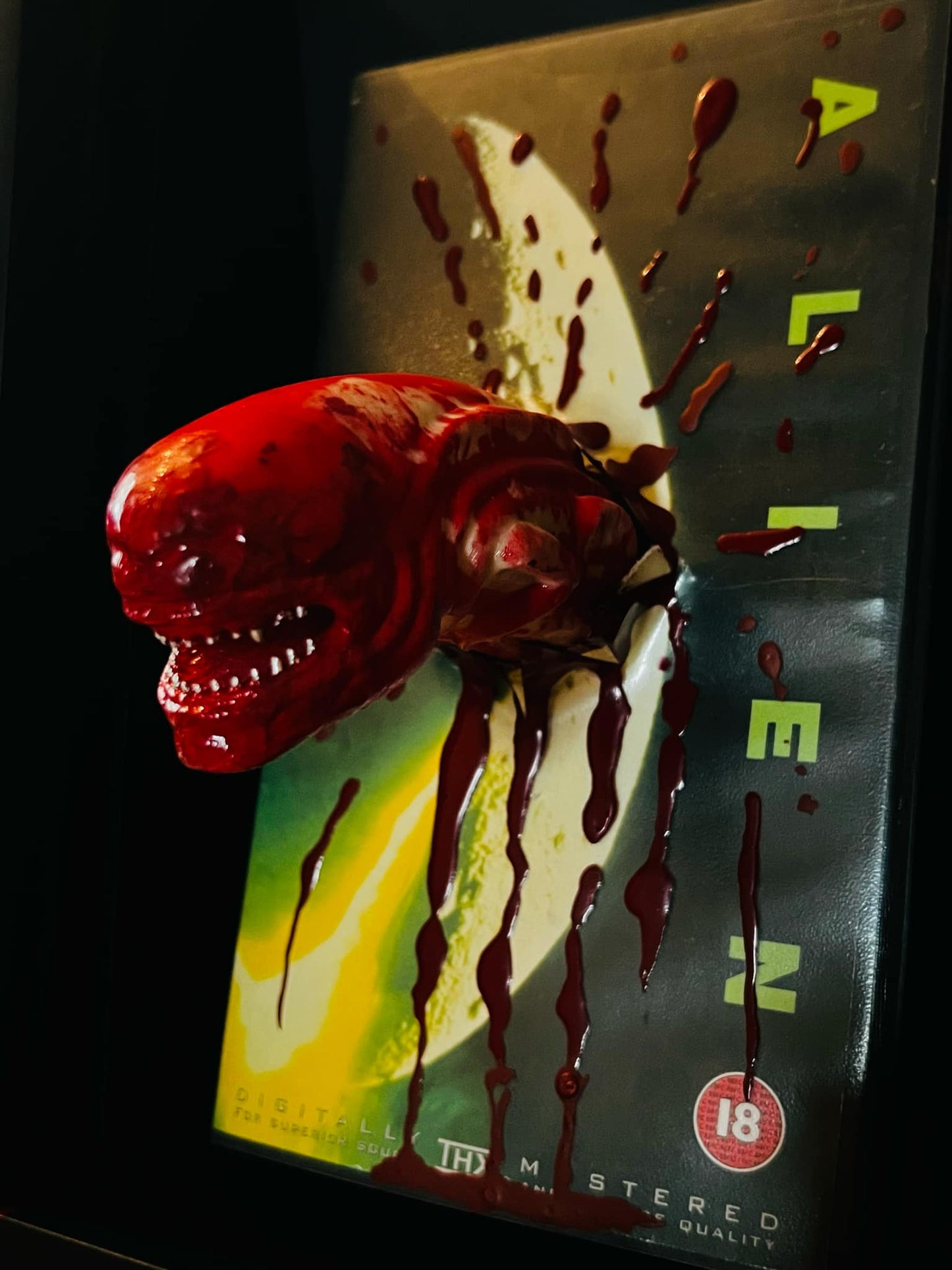 Bespoke Alien Inspired VHS Video Tape LED Display Unit