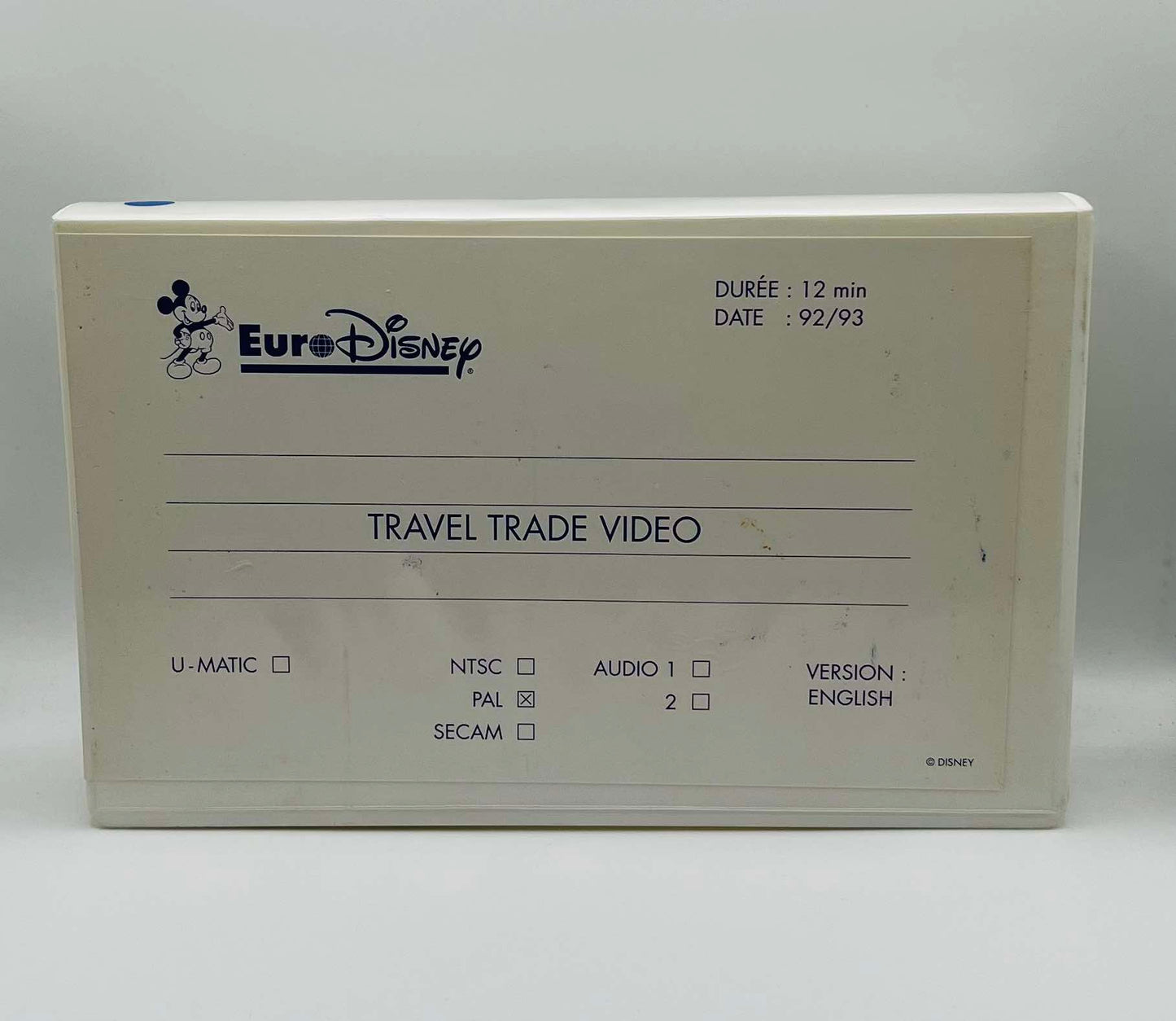 Euro Disney Travel Trade Video (U)