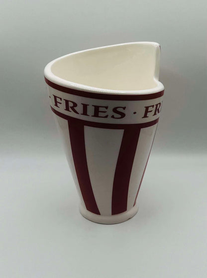 Vintage/Retro Ceramic Fries Holder