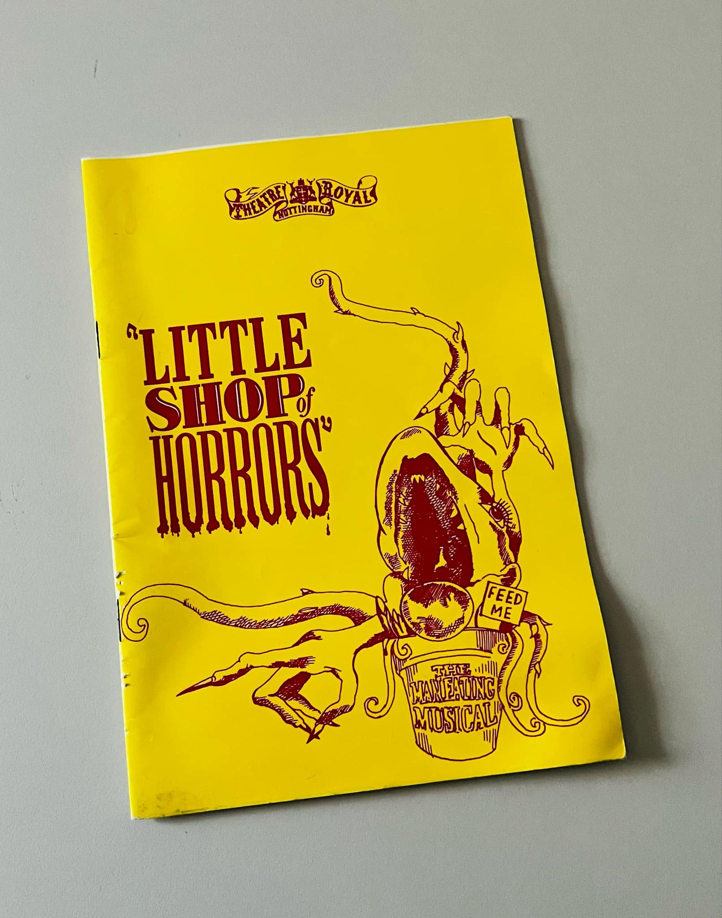 Little Shop Of Horrors Theatrical Programme (1994)