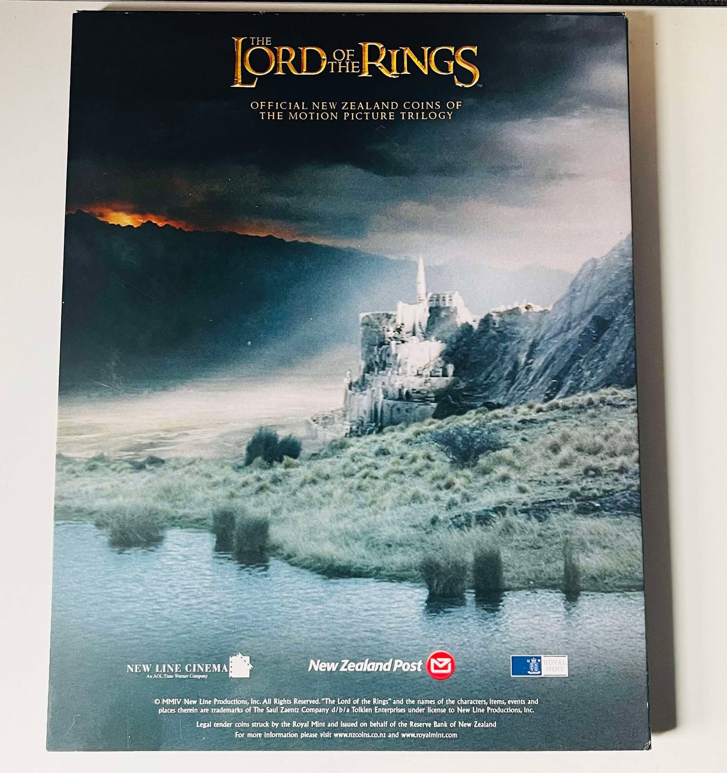 Lords of the Rings 2003 New Zealand BUnc 18-coin 50 Cents LOTR Character Set