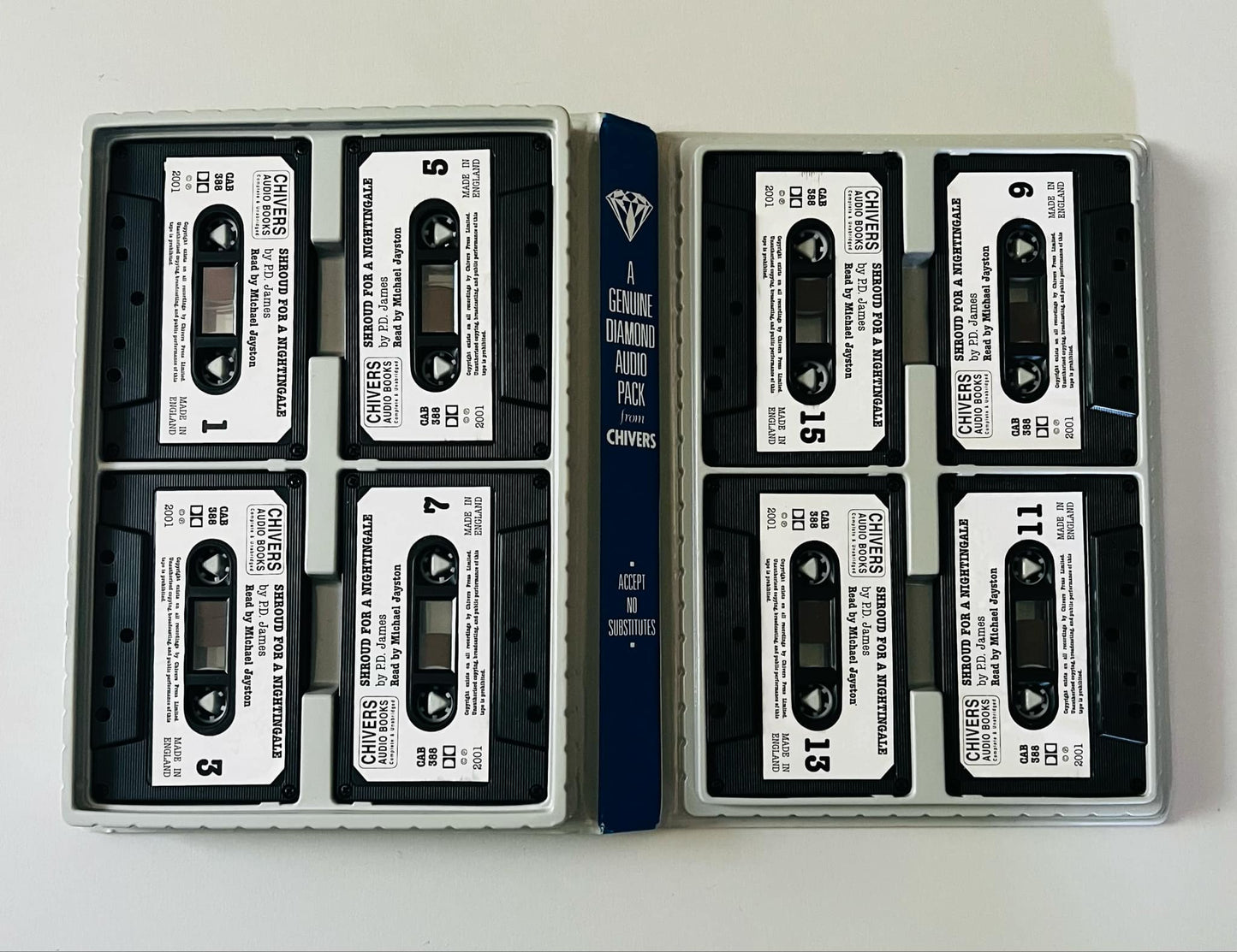 Shroud For A Nightingale (P.D. James) (8 Cassettes)