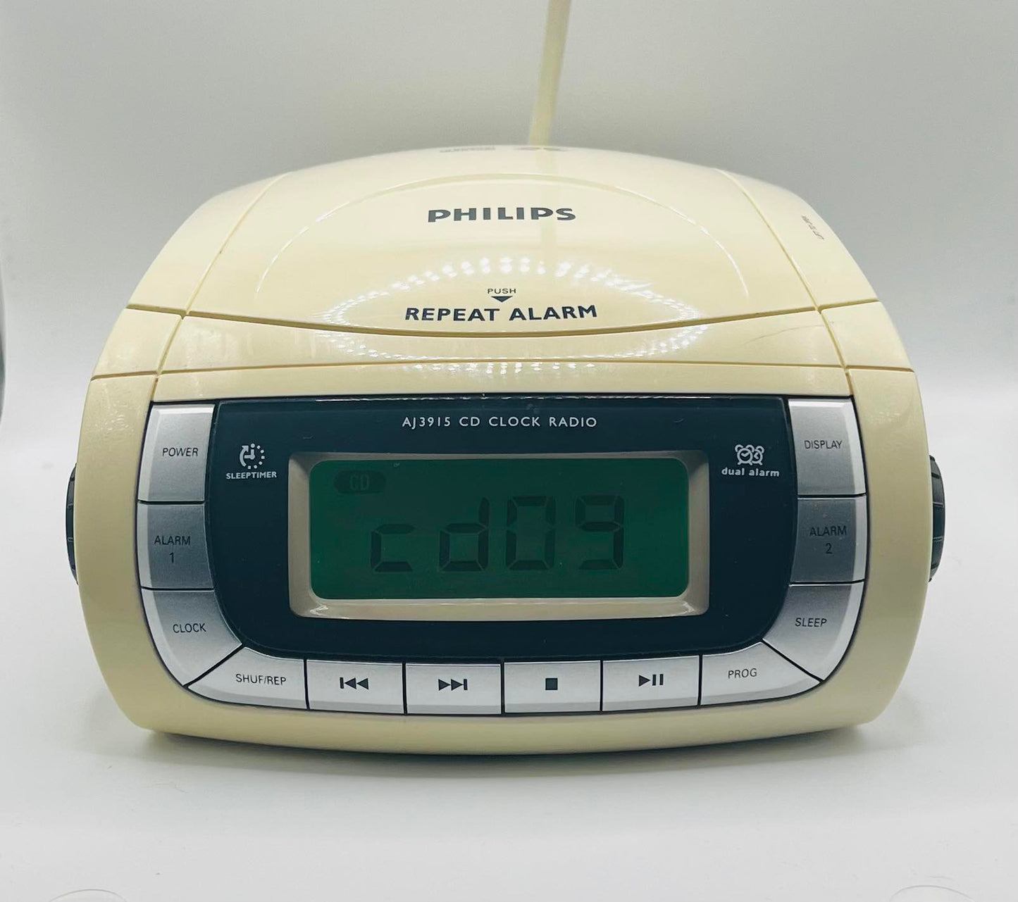 Philips AJ3915 CD Alarm Clock Radio