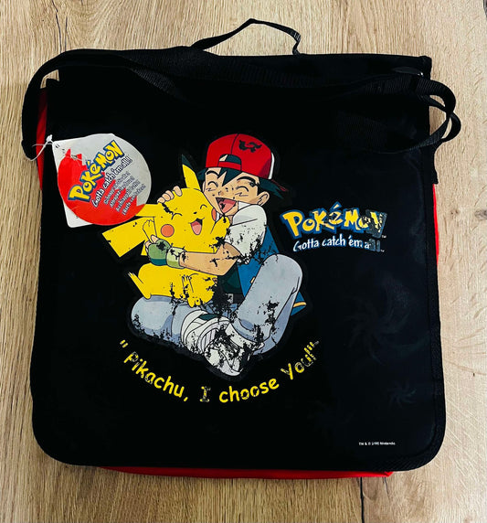 Pokémon 2000 Messenger Courier Bag Nintendo Pikachu