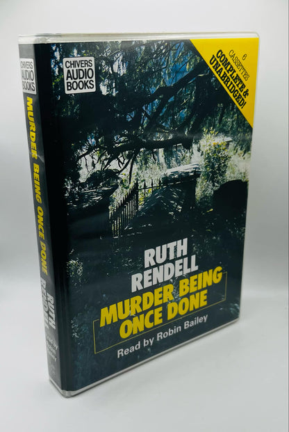 Murder Being Once Done (Ruth Rendell) (6 Cassettes)
