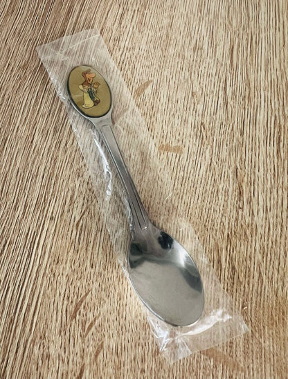Tetley Tea Complete Set of 7 Keyrings and 1 Teaspoon in Original Wrapping