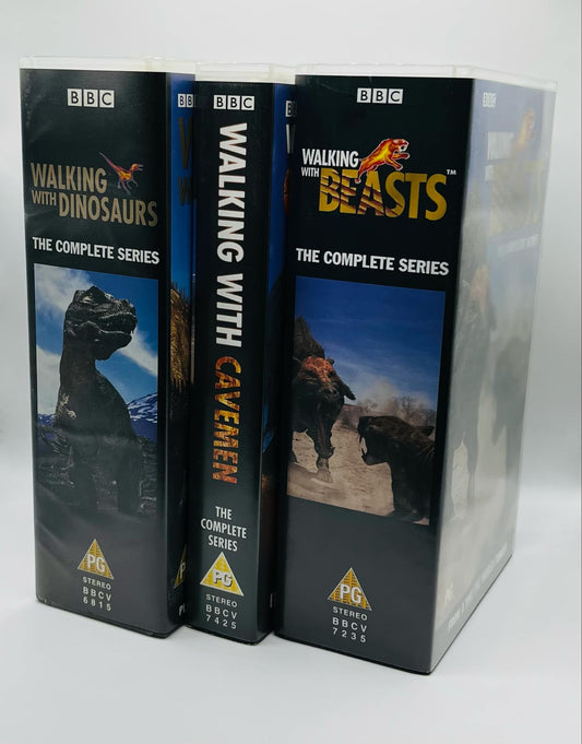 Walking With Dinosaurs / Beasts / Cavemen (PG)