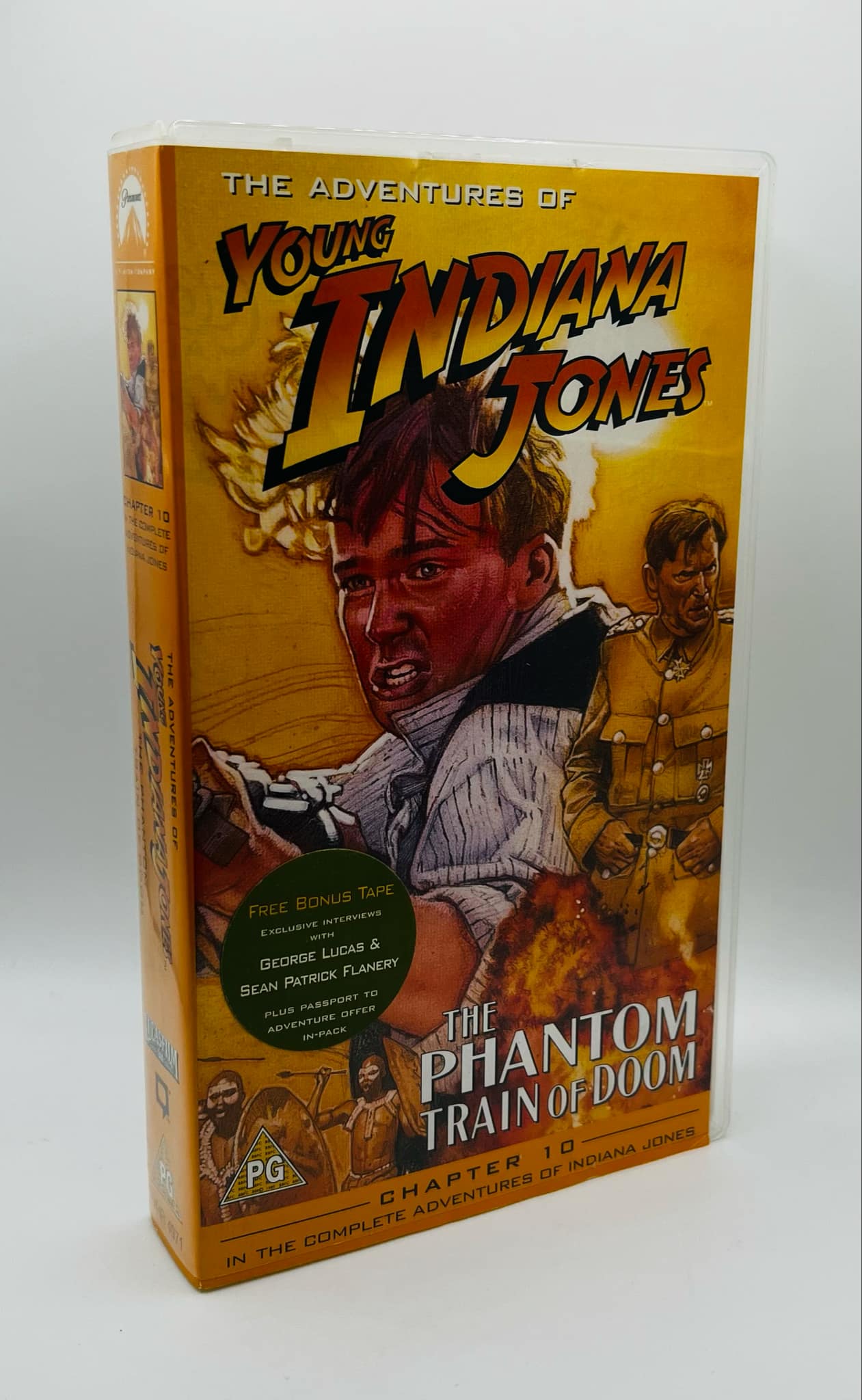 The Adventures Of Young Indiana Jones (The Phantom Train Of Doom) (U) (NEW SEALED)